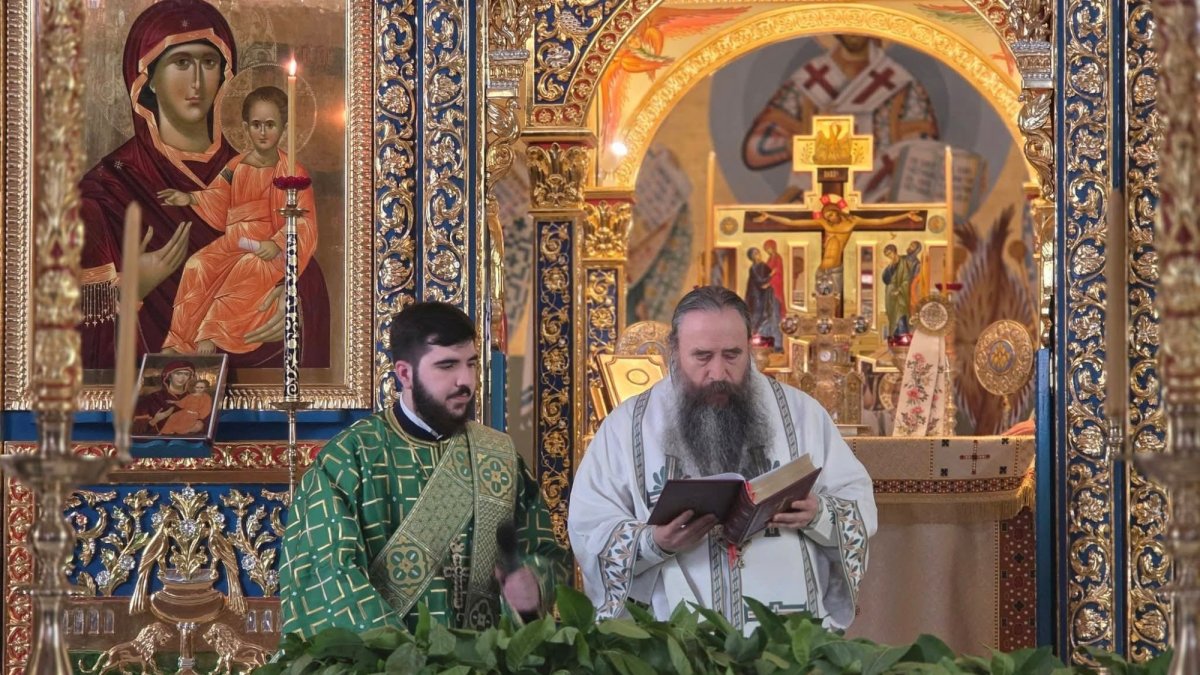 Sărbătoarea Pogorârii Sfântului Duh la Mănăstirea Pantocrator din Teleorman