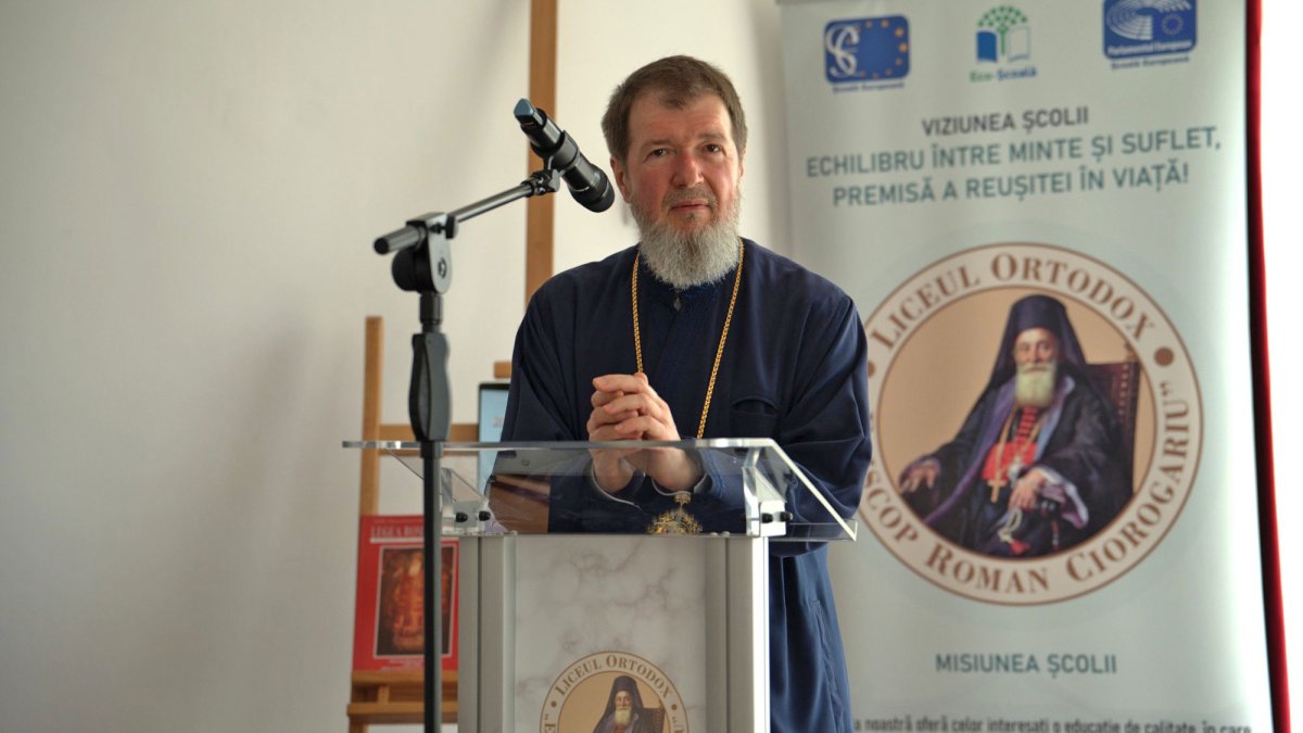 Simpozionul național „Roman Ciorogariu - spirit european” la Liceul Ortodox din Oradea