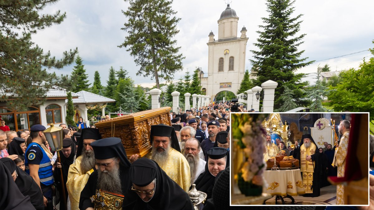 Slujba Privegherii  în cinstea a două noi sfinte cuvioase