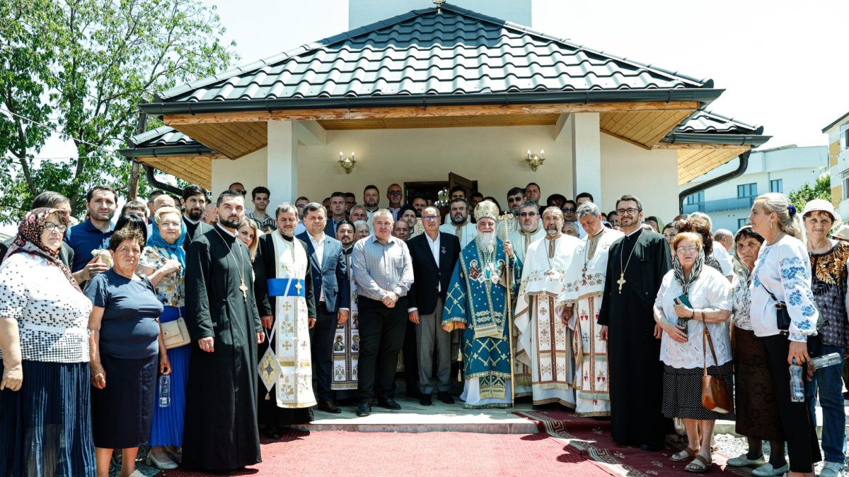 Veșmântul harului pentru biserica Spitalului Județean de Urgență Târgu Jiu