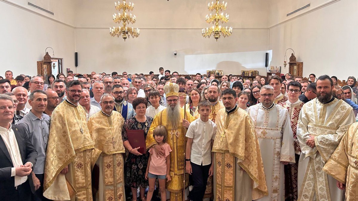Un nou preot paroh la o parohie românească din Italia