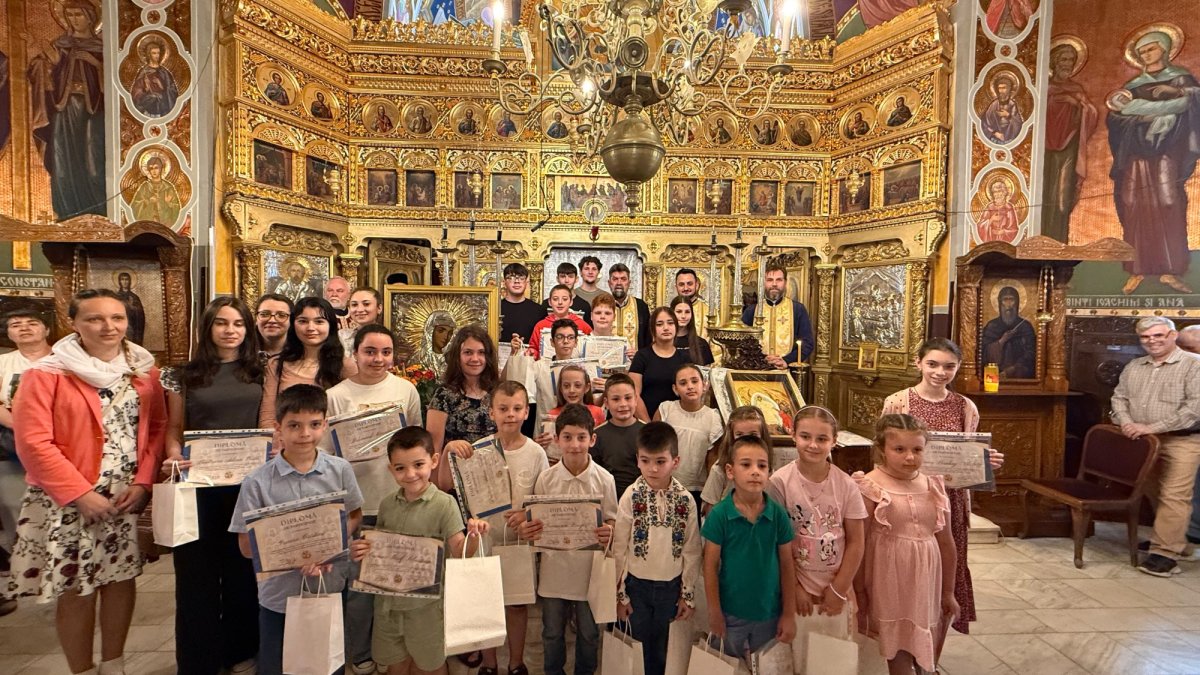 Festivitate de premiere la Parohia „Adormirea Maicii Domnului”-Giulești