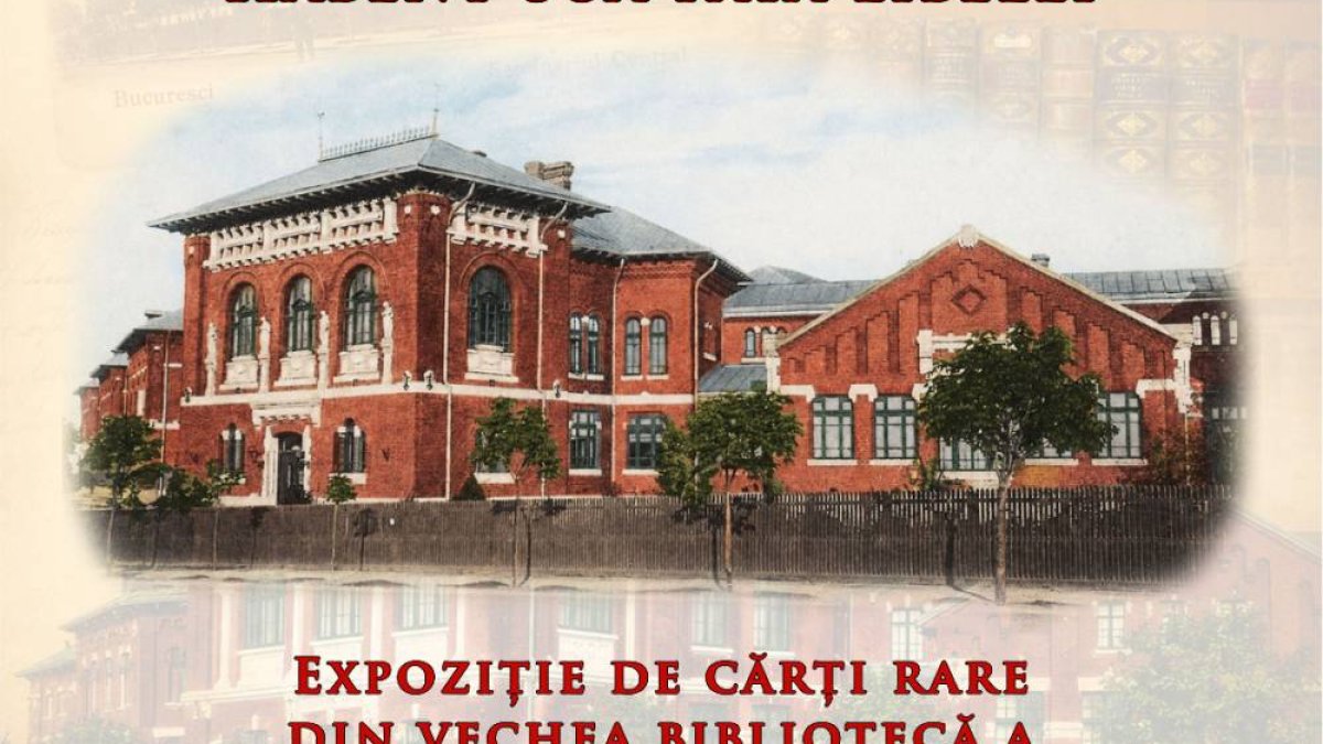 Cărți rare din patrimoniul național, într-o expoziție
