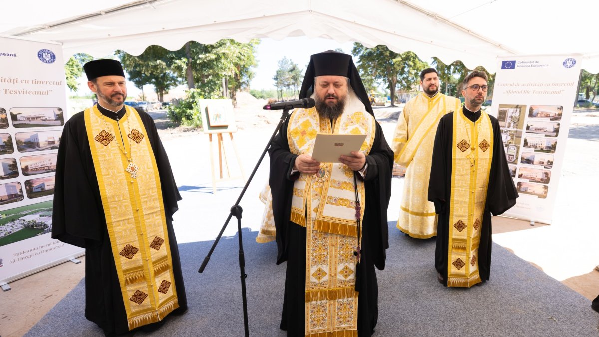 Începutul edificării „Centrului naţional de activități cu tineretul «Sfântul Ilie Tesviteanul»”