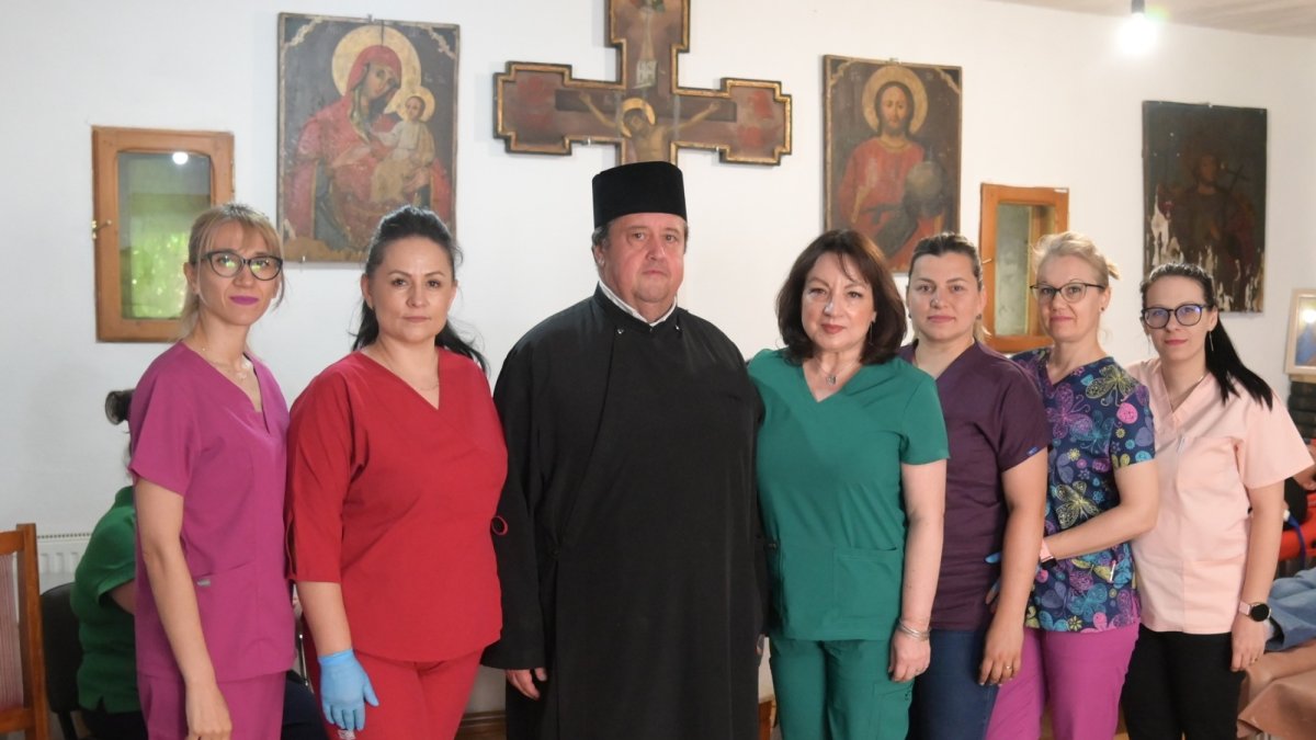 Donare de sânge în Parohia „Sfântul Gheorghe” din Nehoiu