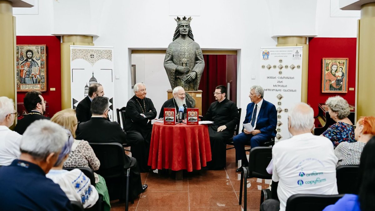 Lansarea cărții „Pelerini la Muntele Athos”, la Muzeul Mitropoliei Clujului