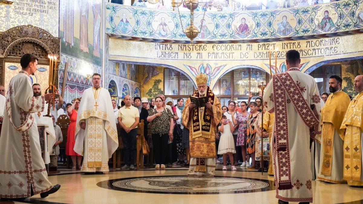 Hramul catedralei din oraşul Mioveni