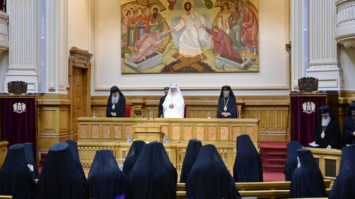 Ședință de lucru a Sfântului Sinod al Bisericii Ortodoxe Române