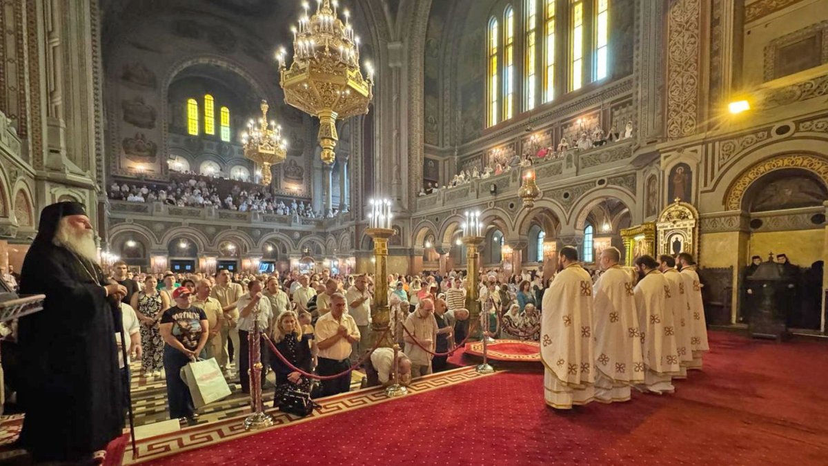 Popas de rugăciune la Catedrala Mitropolitană din Timișoara