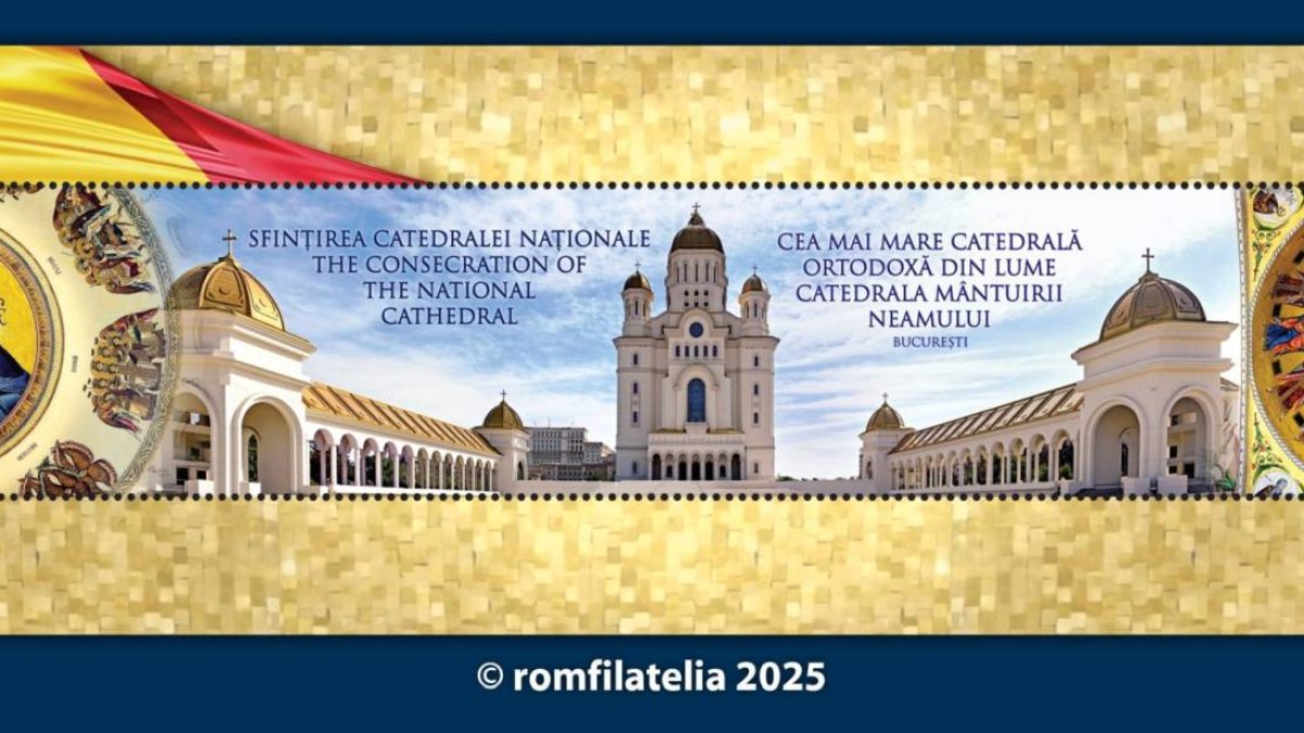 Record mondial pentru emisiunea filatelică „Sfinţirea Catedralei Naţionale”
