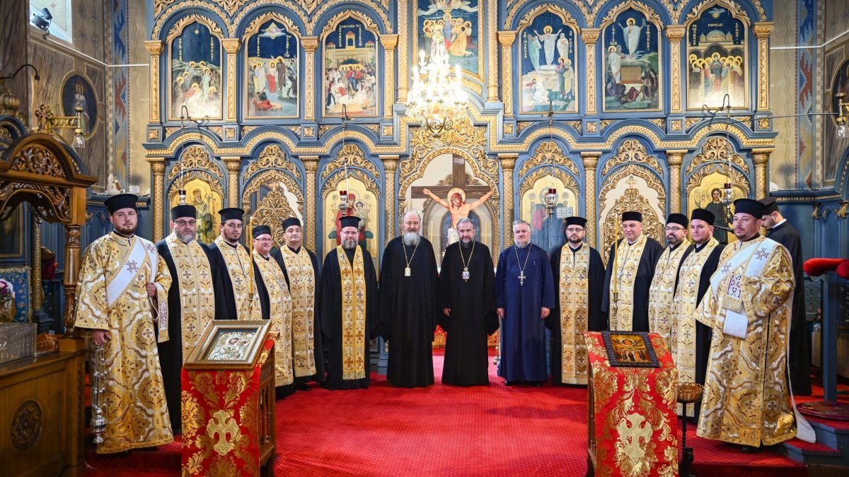 Episcopia Daciei Felix a primit vizita unei delegații a Episcopiei Caransebeșului