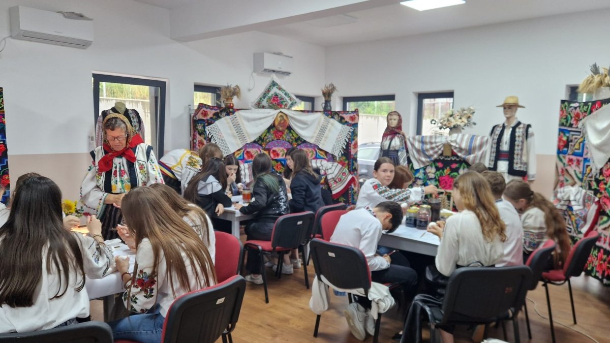 Tabără de creație în Parohia Concești, județul Botoșani