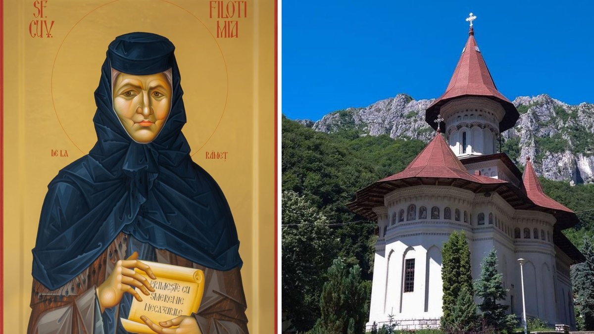 Sfânta Filotimia de la Râmeţ, model pentru mamele creştine contemporane