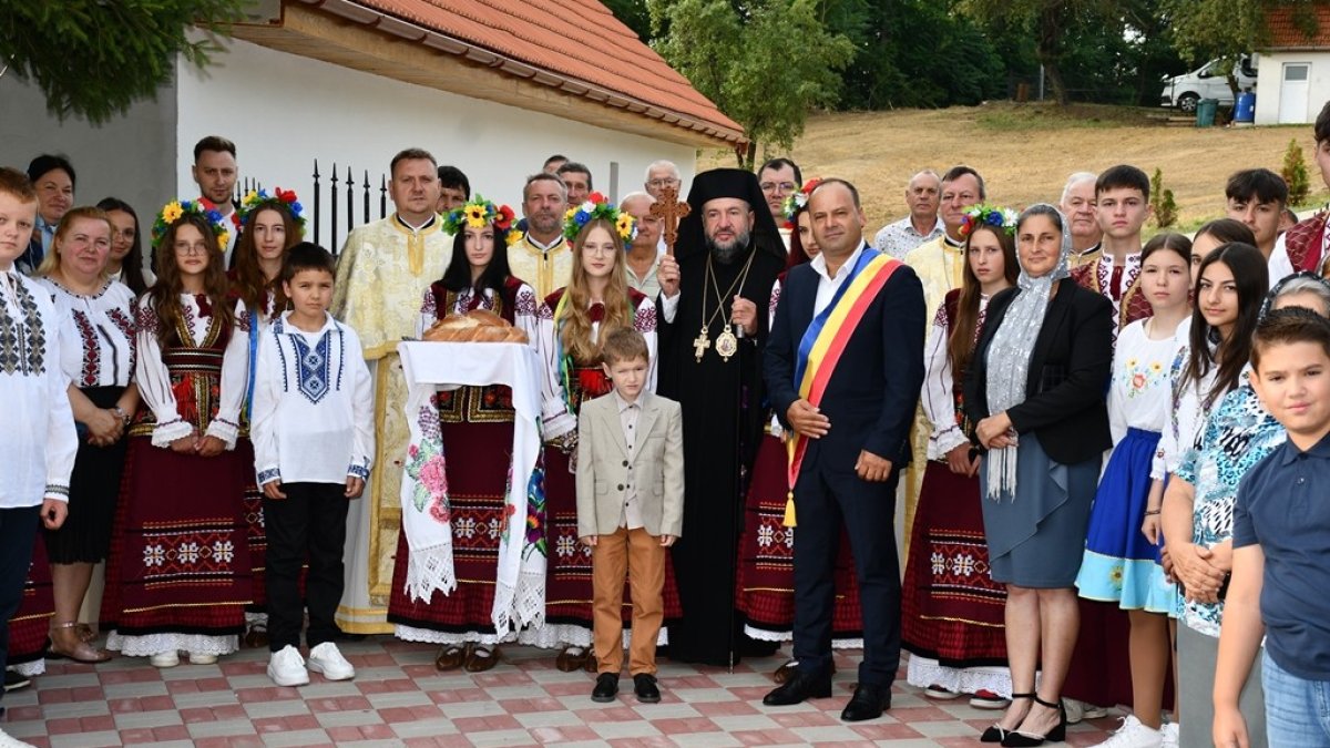 Biserica înnoită pentru o comunitate de ucraineni din Banat