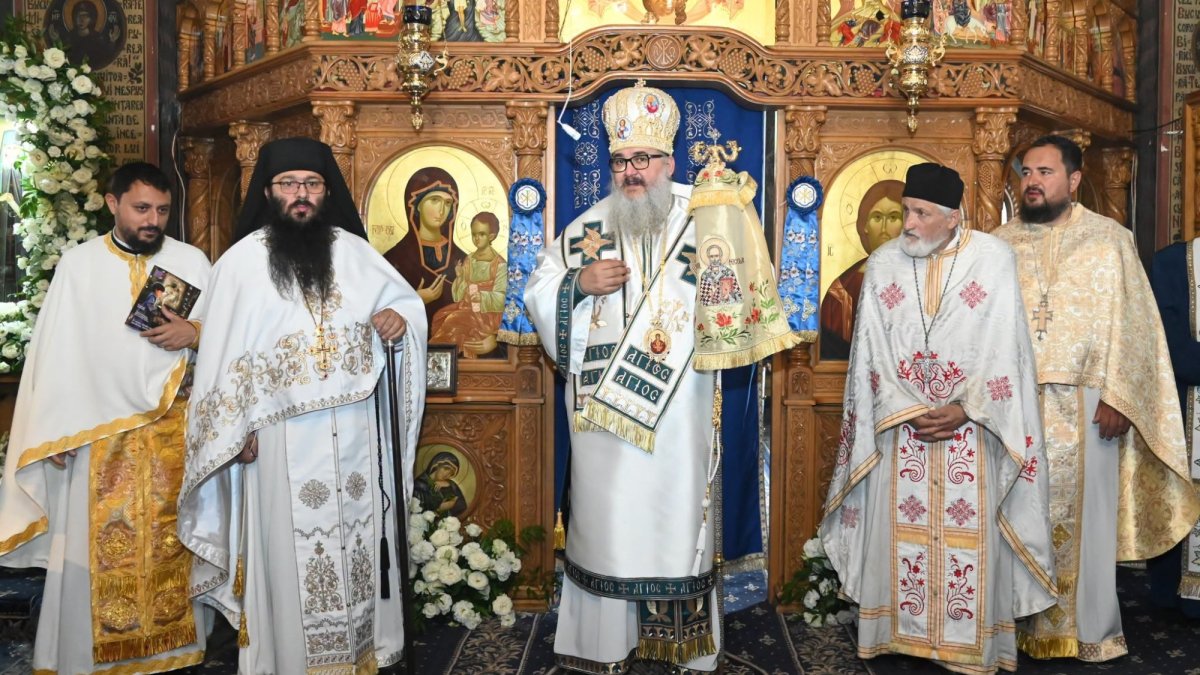 Slujire arhierească la Schitul „Sfântul Nicolae” din județul Giurgiu