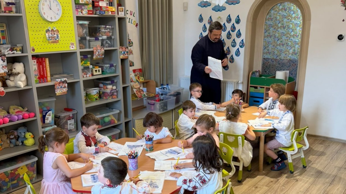 Daruri pentru copiii Grădiniței „Buna Vestire” din Capitală