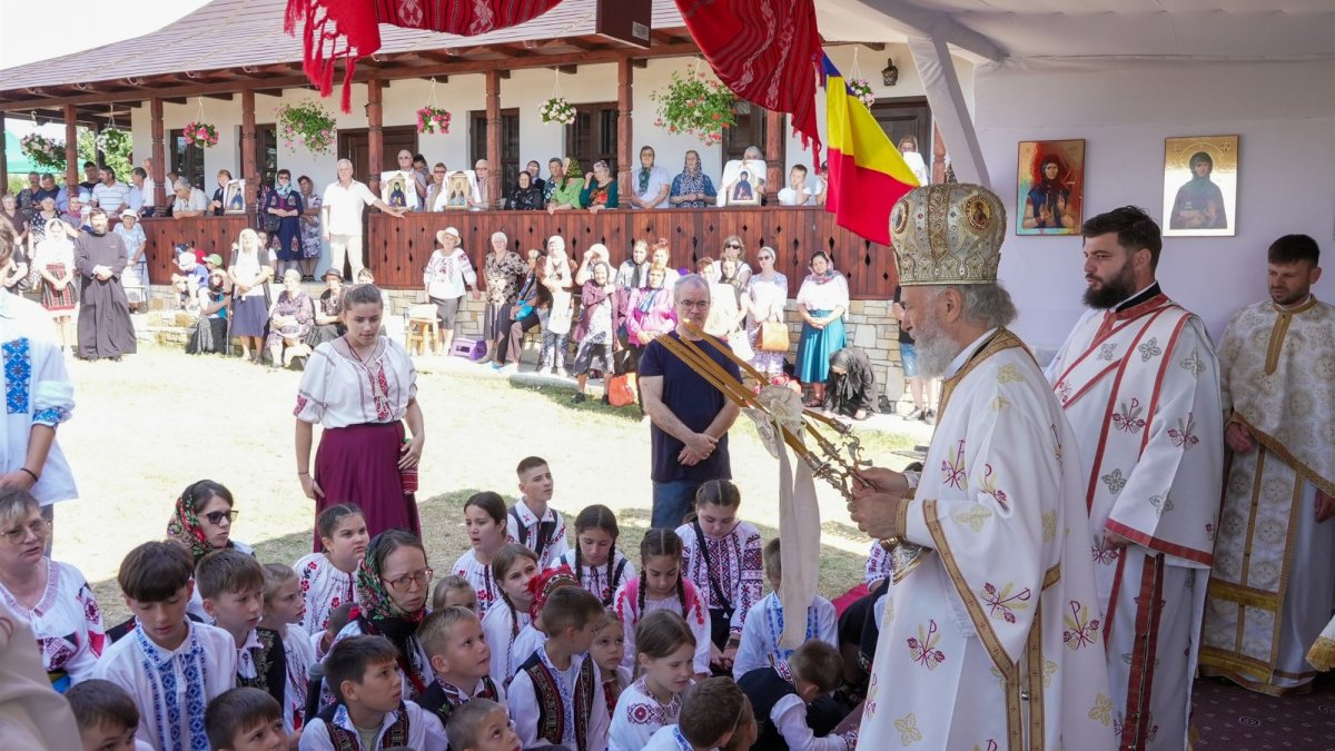 Hramul Schitului Zimbru din nordul judeţului Galaţi