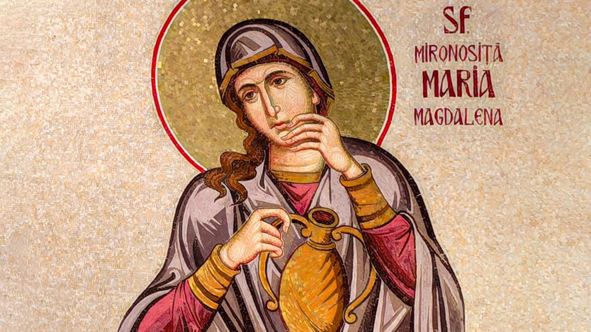 Sfânta Maria Magdalena, „purtătoare de mir prealuminată”