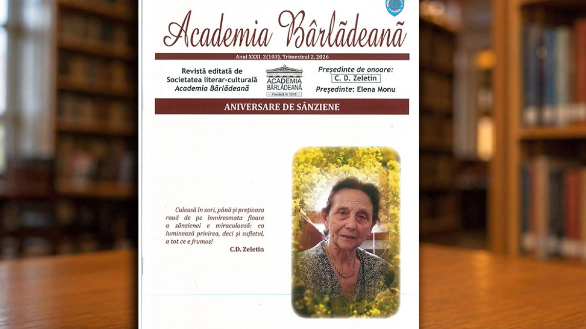 Un număr omagial al revistei Academia Bârlădeană