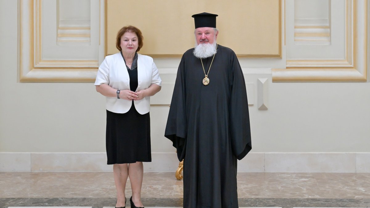 Vizită de lucru la Patriarhia Română a ambasadoarei Albaniei