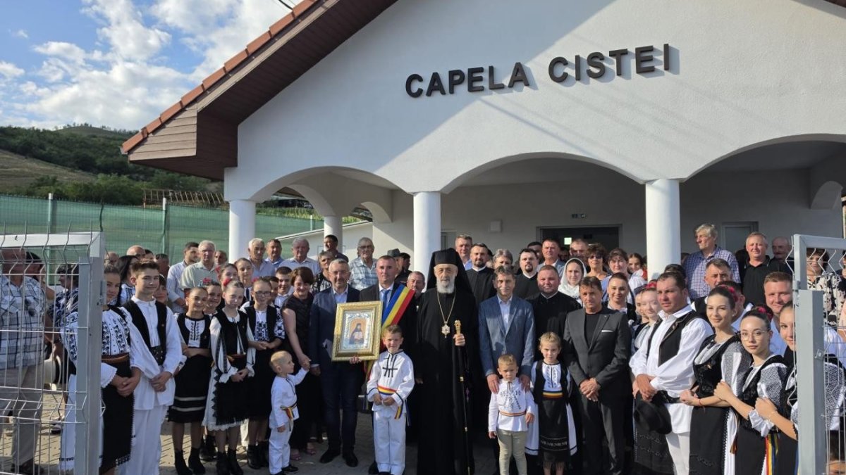 Binecuvântare pentru capela mortuară din Parohia Cisteiul de Târnave, Alba