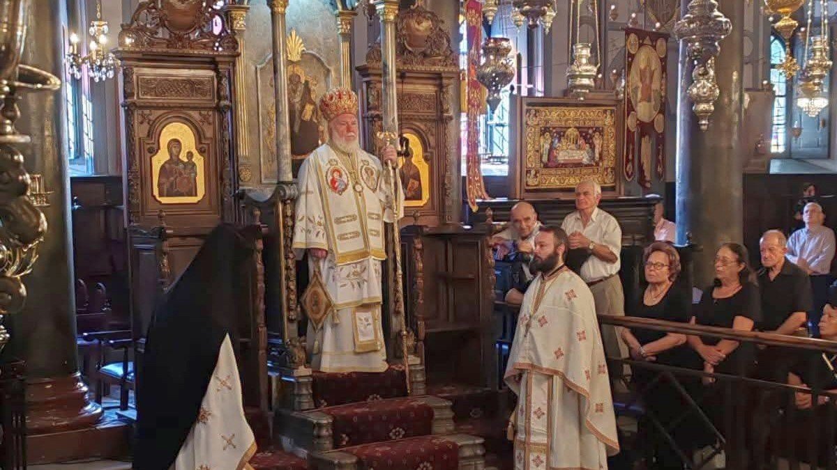 Episcopul Tulcii la Biserica „Panaghia Agiassu” din insula Lesbos