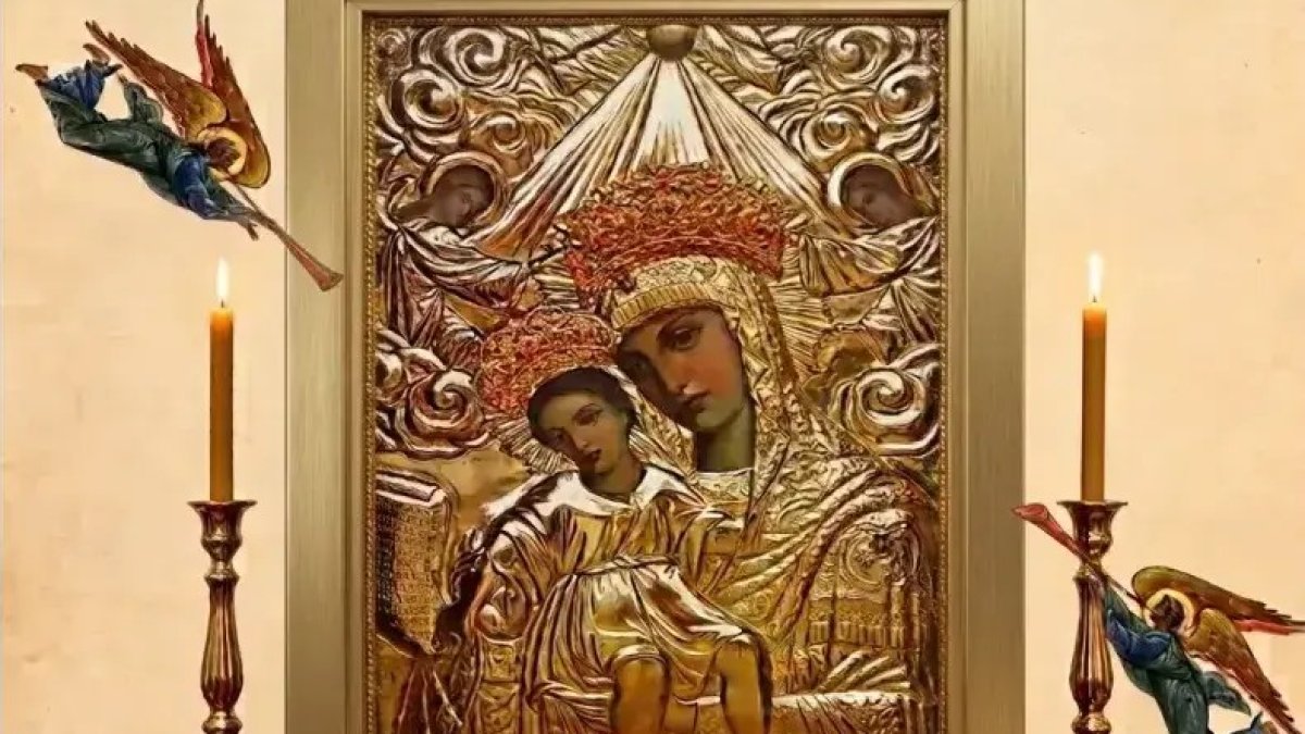Icoana de la Hadâmbu în Episcopia Huşilor