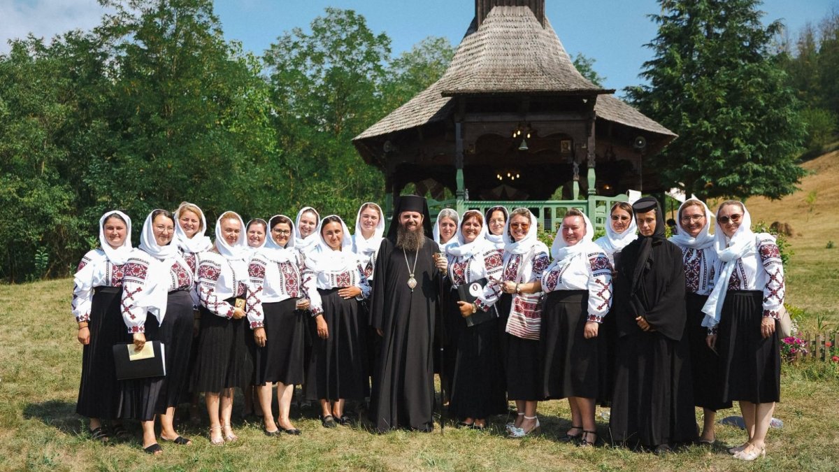 Hramul original al unei mănăstiri din Transilvania