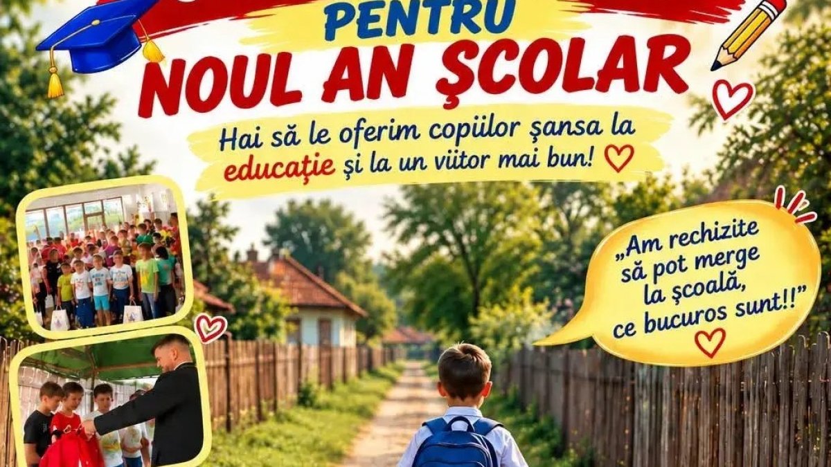 Programul eparhial „Un ghiozdan pentru noul an școlar” în Episcopia Huşilor