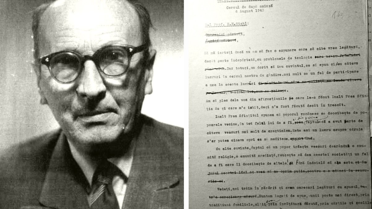 Henri H. Stahl: „Despre spiritualitatea românească”