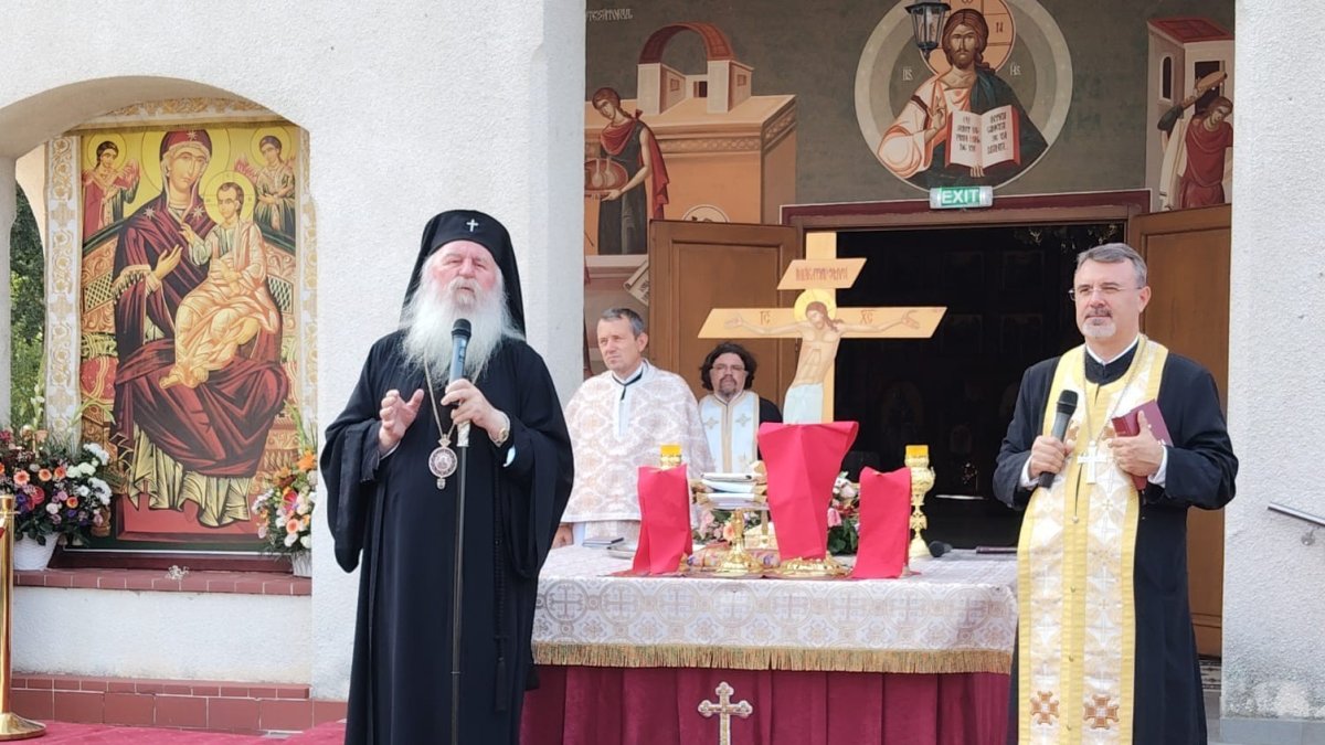 Botezătorul Ioan cinstit la Mănăstirea Timișeni‑Șag