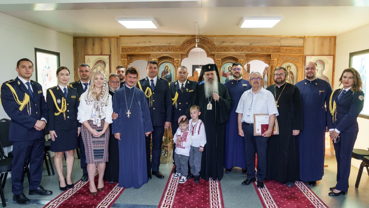 Binecuvântarea paraclisului de la Penitenciarul Iași