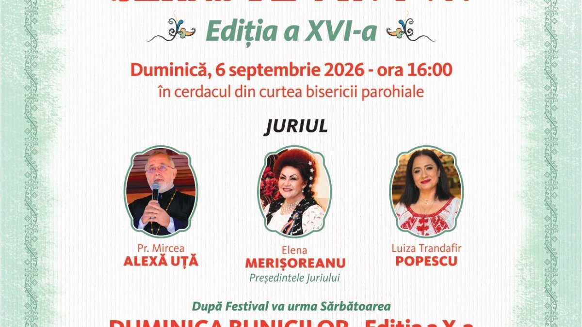 Festivalul de pricesne „Blândul Păstor” la Parohia Apărătorii Patriei II din Bucureşti