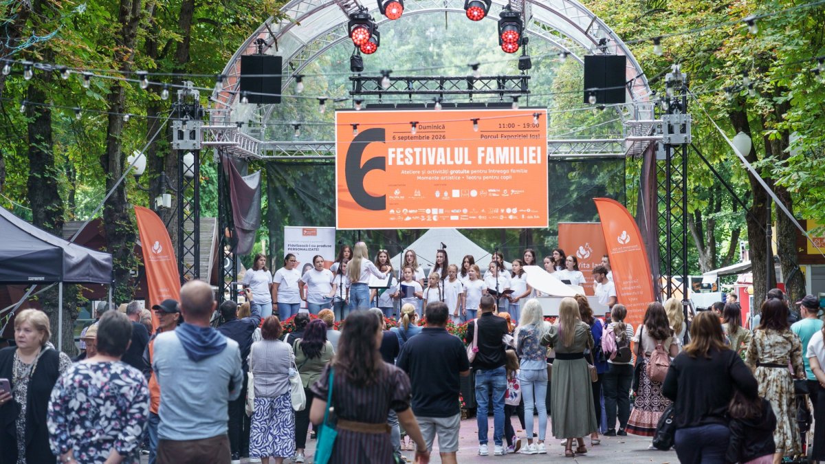 Bucurie și comuniune în familie la cea de‑a 6‑a ediție a Festivalului Familiei