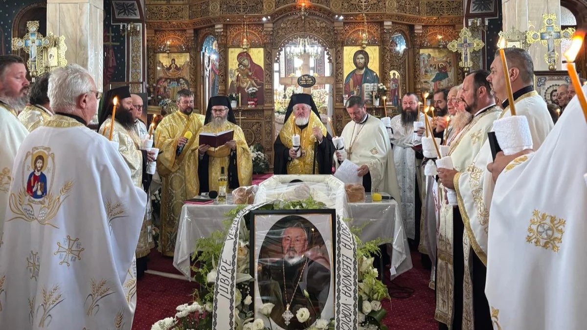 Părintele Ioan Pițura a fost înmormântat