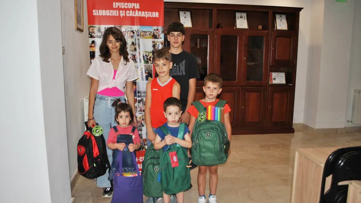 Sprijin pentru copiii din familii aflate în dificultate la început de an școlar