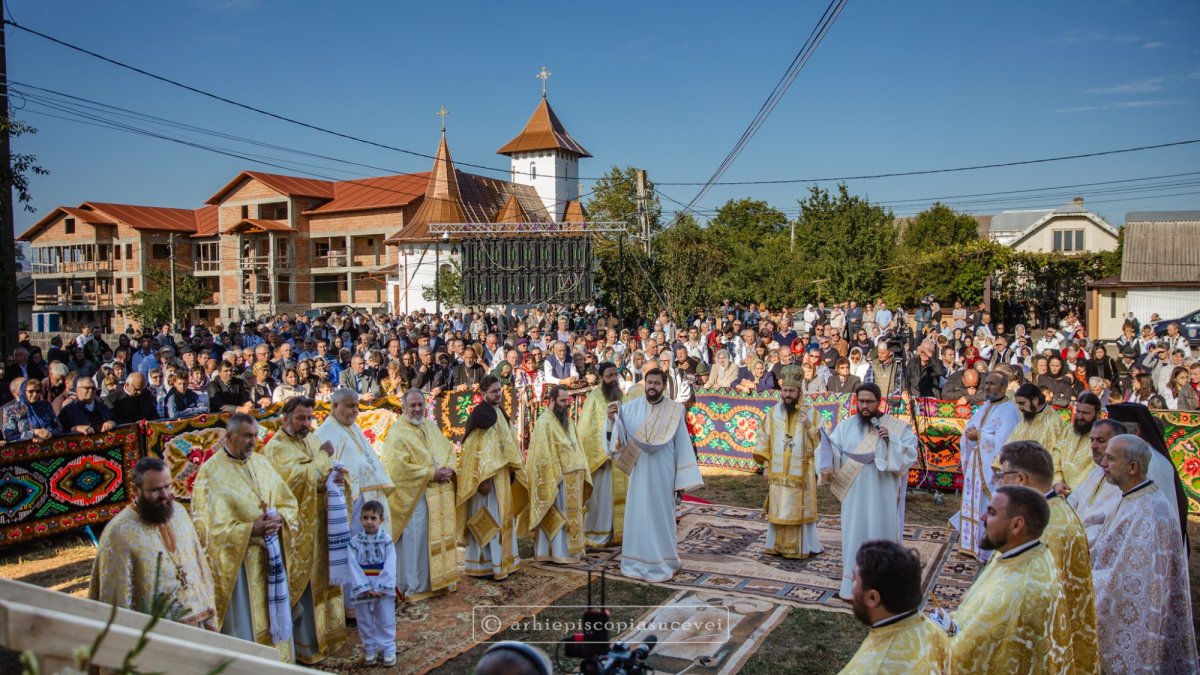 Binecuvântare pentru obștea Mănăstirii Băișești