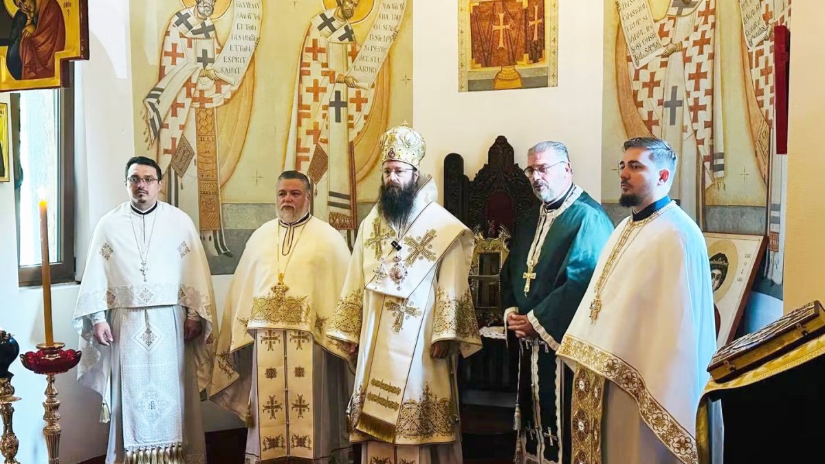 Slujire arhierească la românii din Blanchardstown