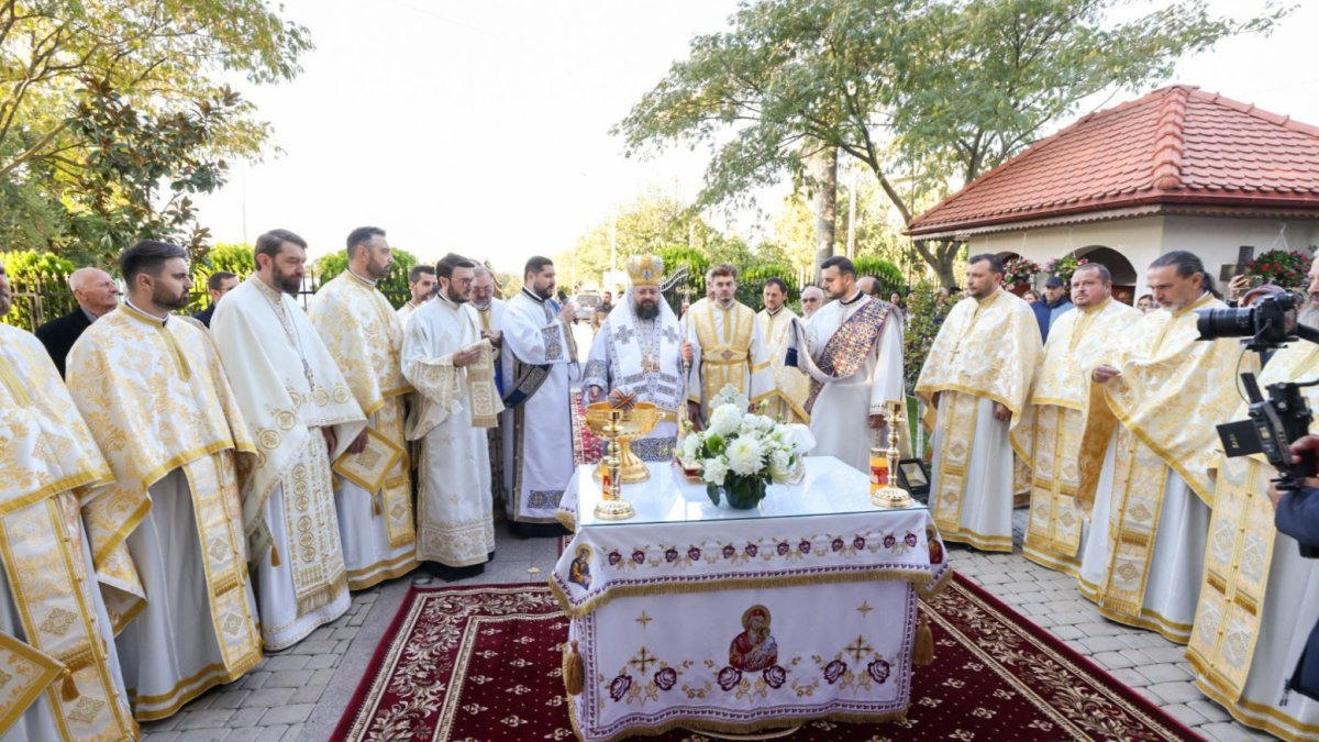 Târnosirea bisericii Parohiei Vârteju din județul Ilfov