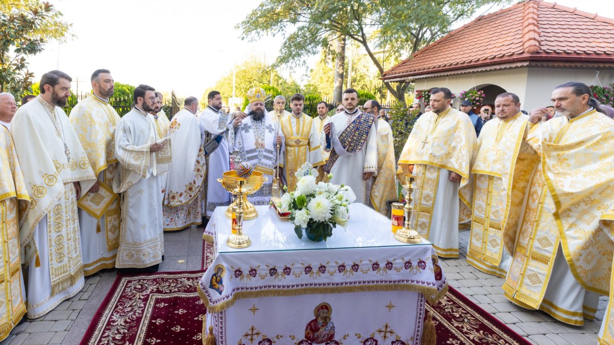 Târnosirea bisericii Parohiei Vârteju din județul Ilfov