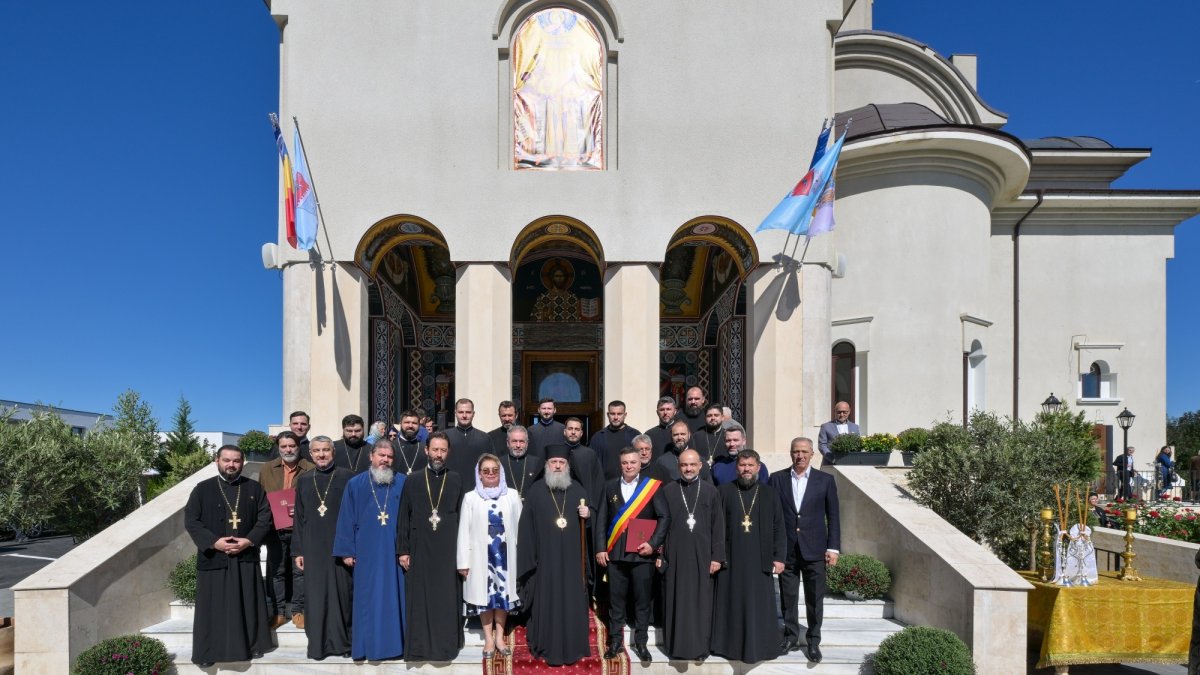 Moment de sărbătoare la Parohia Tunari din județul Ilfov