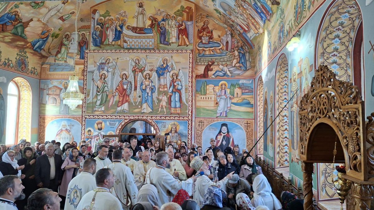 Binecuvântare în Parohia „Sfinții Mihail și Gavriil”‑Lunca din județul Tulcea