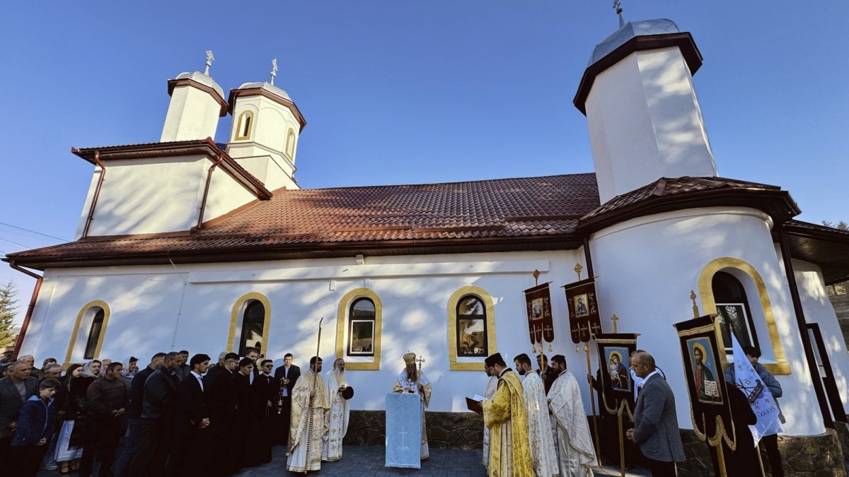 Binecuvântare la Biserica „Sfântul Ierarh Nicolae” din Sărămaș, Covasna
