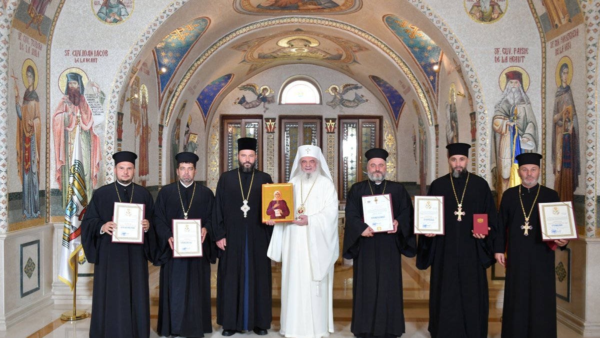 Oaspeți din Serbia la Reședința Patriarhală din București