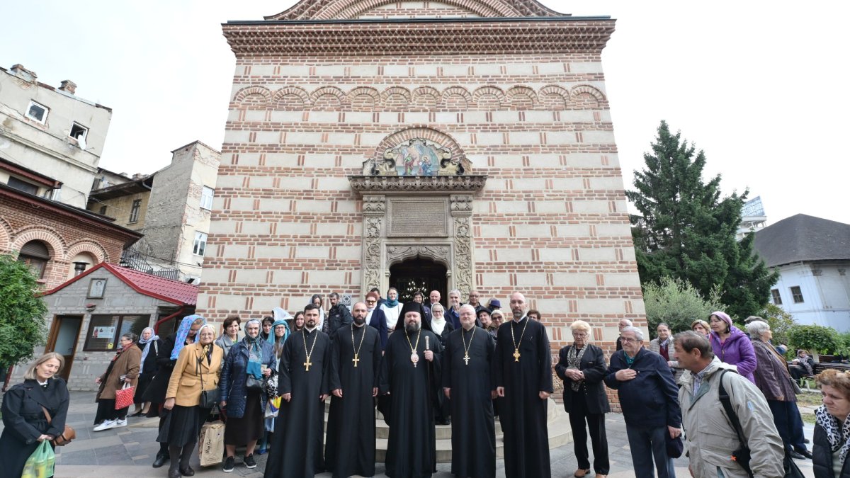 Popas de rugăciune la Parohia „Sfântul Anton”-Curtea Veche din București