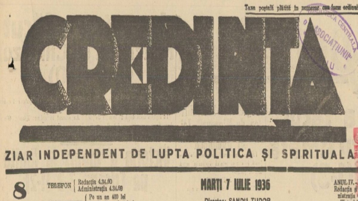 Sandu Tudor: Principiul trezvirii
