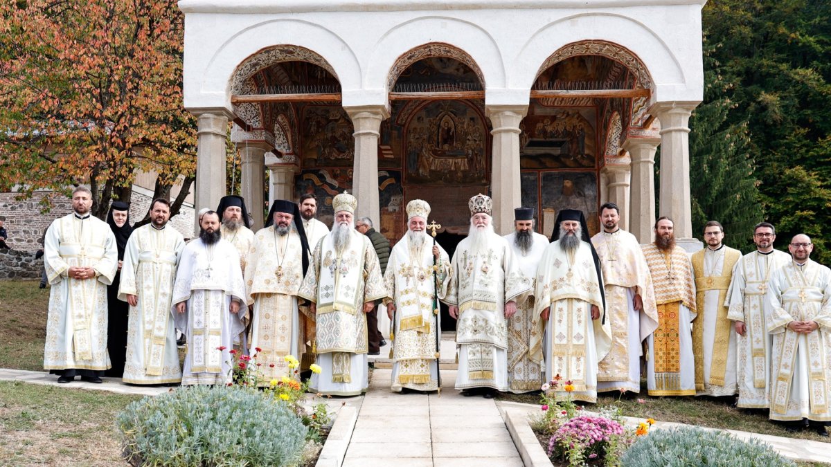 Sfințirea bisericii-bolniță de la Mănăstirea Hurezi