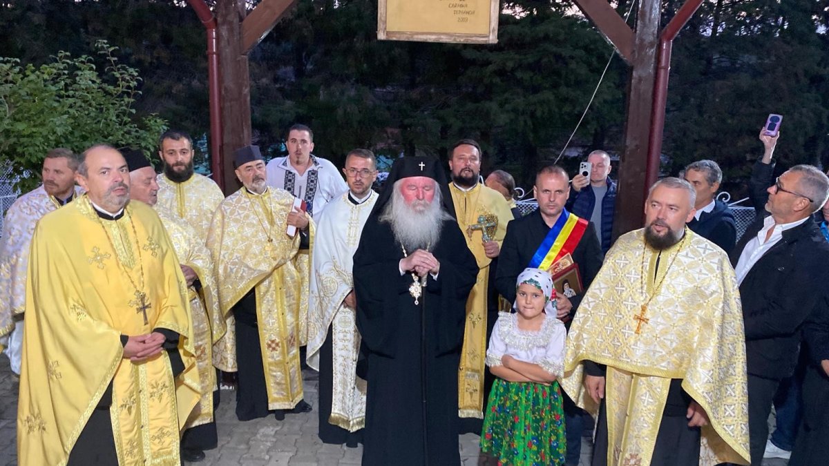 Târnosirea bisericii Parohiei Buzad, Timiș