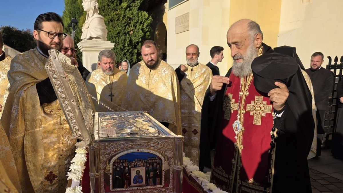 Moaștele Sfântului Gheorghe Pelerinul, la Catedrala Arhiepiscopală din Alba Iulia