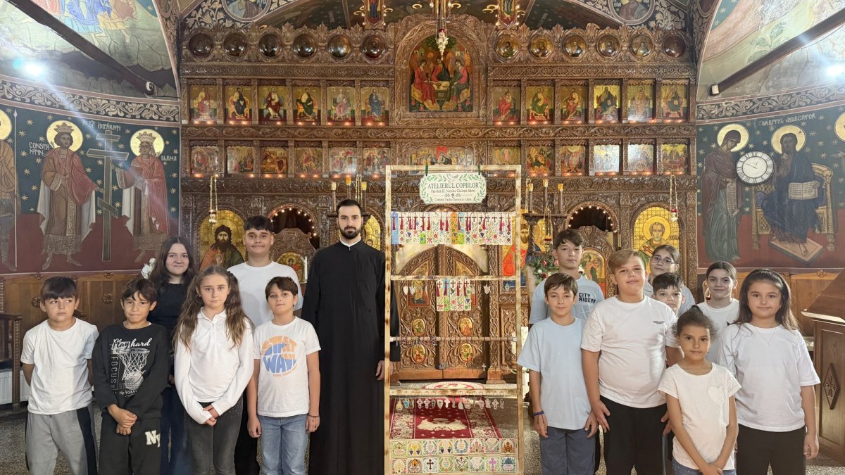 Ateliere de creaţie la o parohie din Bucureşti